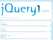Tablet Screenshot of jquery1.com